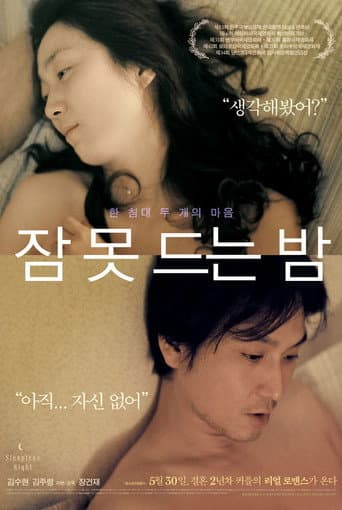 Pôster oficial do dorama Sleepless Night em português