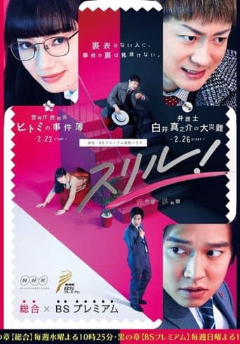 Pôster oficial do dorama Thrill! The Black Chapter em português