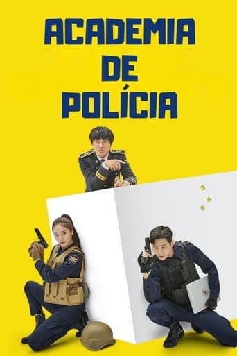 Pôster oficial do dorama Academia de Polícia em português