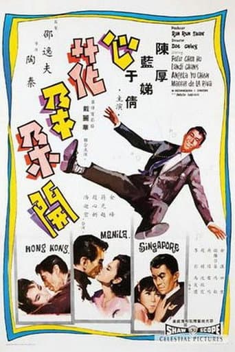 Pôster oficial do dorama Hong Kong, Manila, Singapore em português