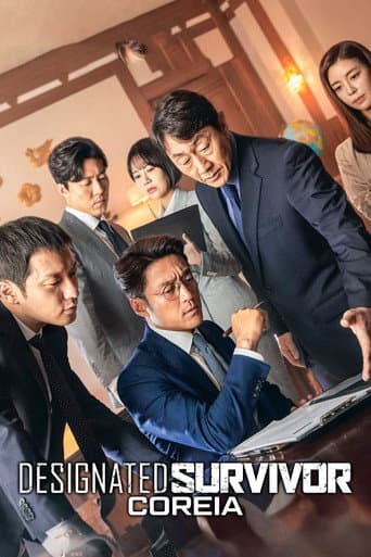 Pôster oficial do dorama Designated Survivor: Coreia em português