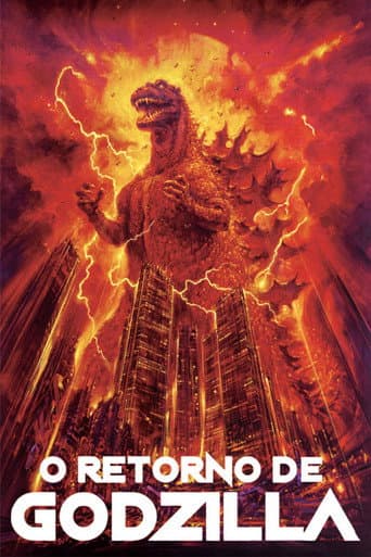 Pôster oficial do dorama O Retorno de Godzilla em português