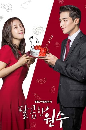 Pôster oficial do dorama Sweet Enemy em português