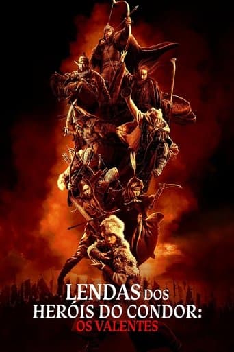 Pôster oficial do dorama Lendas dos Heróis do Condor: Os Valentes em português