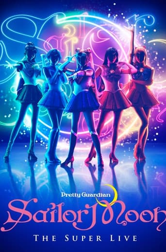 Pôster oficial do dorama Pretty Guardian Sailor Moon The Super Live - Team UK em português