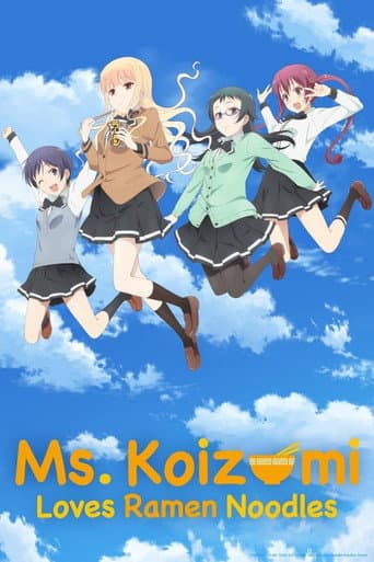 Pôster oficial do dorama Ms. Koizumi Loves Ramen Noodles SP em português