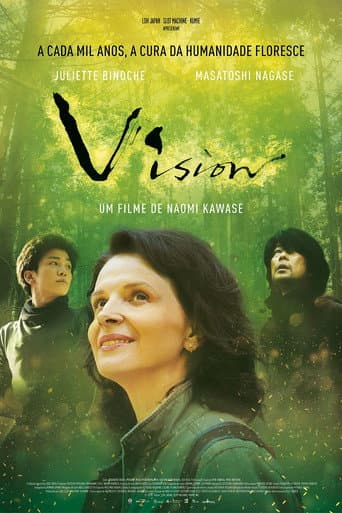 Pôster oficial do dorama Vision em português