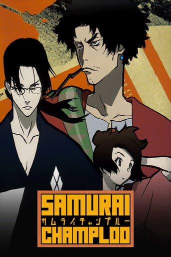 Pôster oficial do dorama Samurai Champloo em português