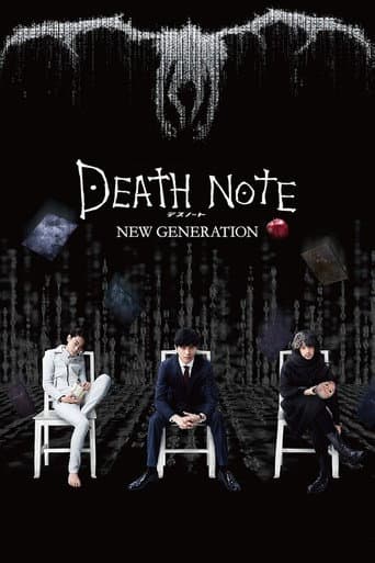 Pôster oficial do dorama Death Note: Nova Geração em português