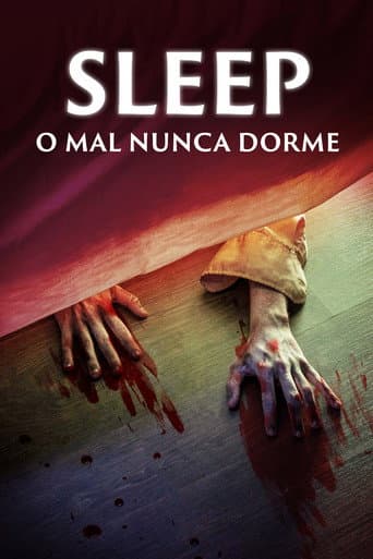 Pôster oficial do dorama Sleep: O Mal Nunca Dorme em português
