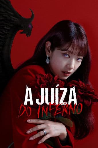 Pôster oficial do dorama A Juíza do Inferno em português