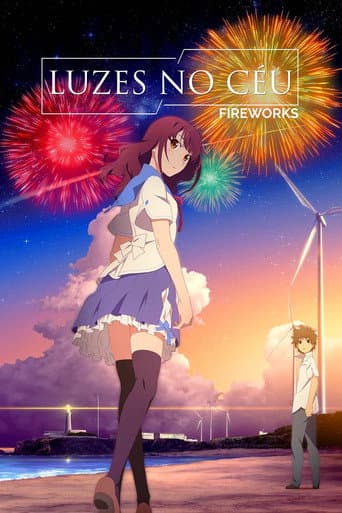 Pôster oficial do dorama Luzes no Céu: Fireworks em português