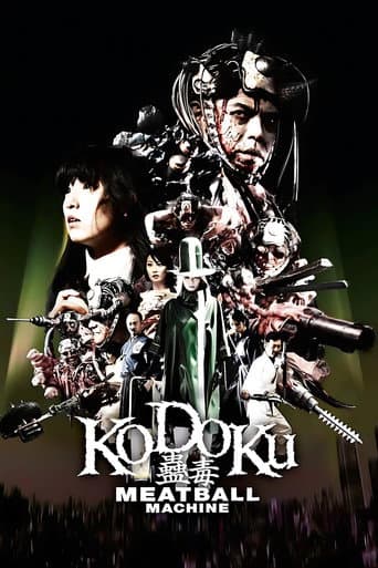 Pôster oficial do dorama Meatball Machine Kodoku em português