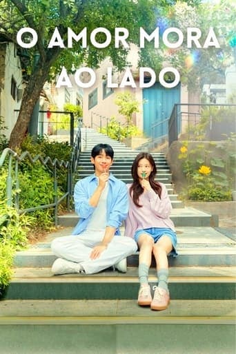 Pôster oficial do dorama O Amor Mora ao Lado em português