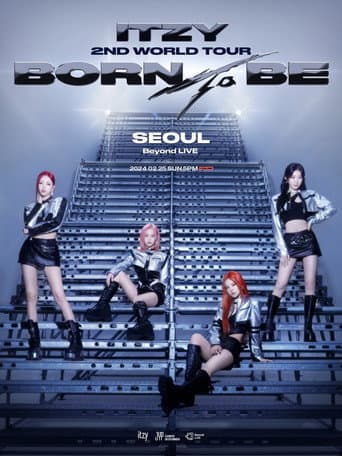 Pôster oficial do dorama ITZY 2ND WORLD Tour [BORN TO BE] in SEOUL em português
