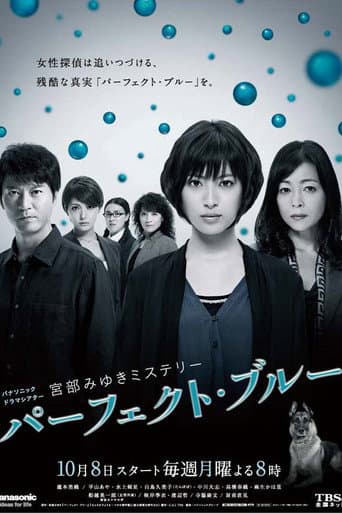 Pôster oficial do dorama Perfect Blue em português