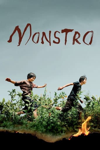Pôster oficial do dorama Monster em português