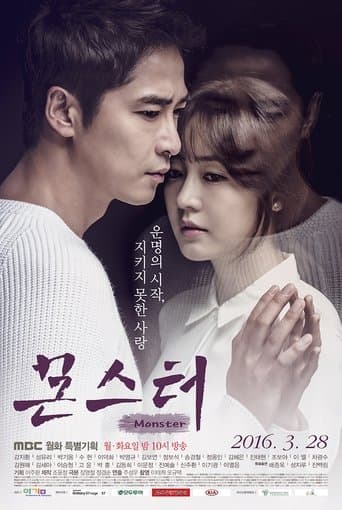 Pôster oficial do dorama Monster em português