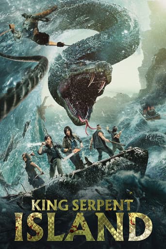 Pôster oficial do dorama The Island of Snake King em português