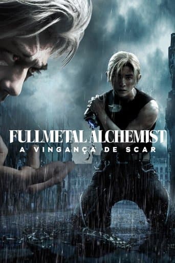 Pôster oficial do dorama Fullmetal Alchemist: A Vingança de Scar em português