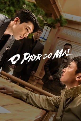 Pôster oficial do dorama O Pior do Mal em português