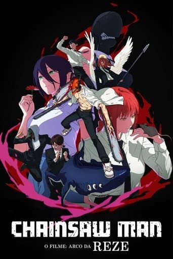 Pôster oficial do dorama Chainsaw Man – O Filme: Arco da Reze em português