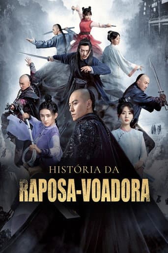 Pôster oficial do dorama História da Raposa-Voadora em português
