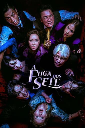 Pôster oficial do dorama A Fuga dos Sete em português