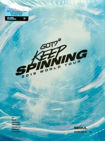 Pôster oficial do dorama GOT7: Keep Spinning 2019 - World Tour em português