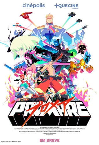 Pôster oficial do dorama Promare em português