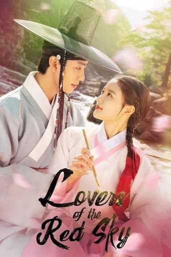 Pôster oficial do dorama Lovers of the Red Sky em português