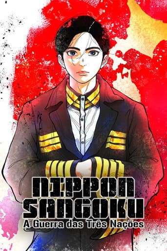Pôster oficial do dorama NIPPON SANGOKU: A Guerra das Três Nações em português