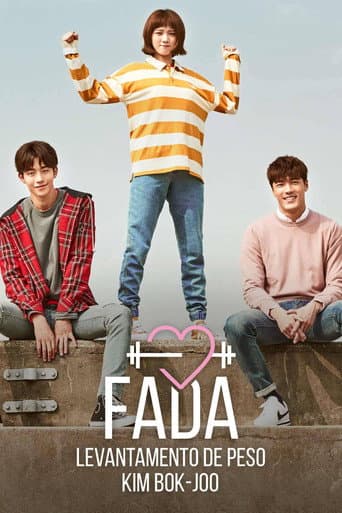 Pôster oficial do dorama A Fada do Levantamento de Peso, Kim Bok-Joo em português