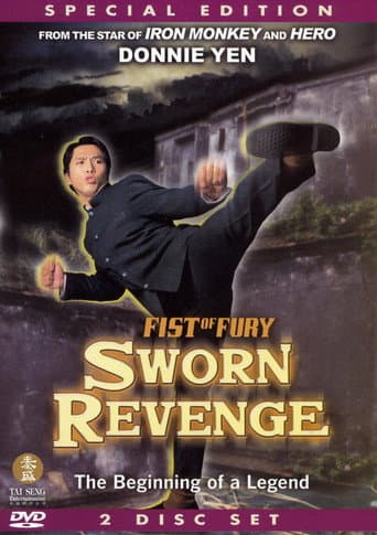 Pôster oficial do dorama Fist of Fury - Sworn Revenge em português