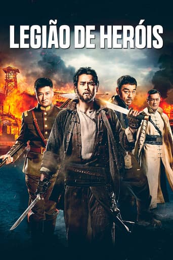 Pôster oficial do dorama Legião de Heróis em português